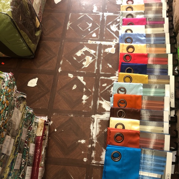 Window curtains 2 in a PACK SOLID COLORS - Picture 2 of 2